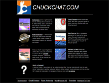 Tablet Screenshot of chuckchat.com